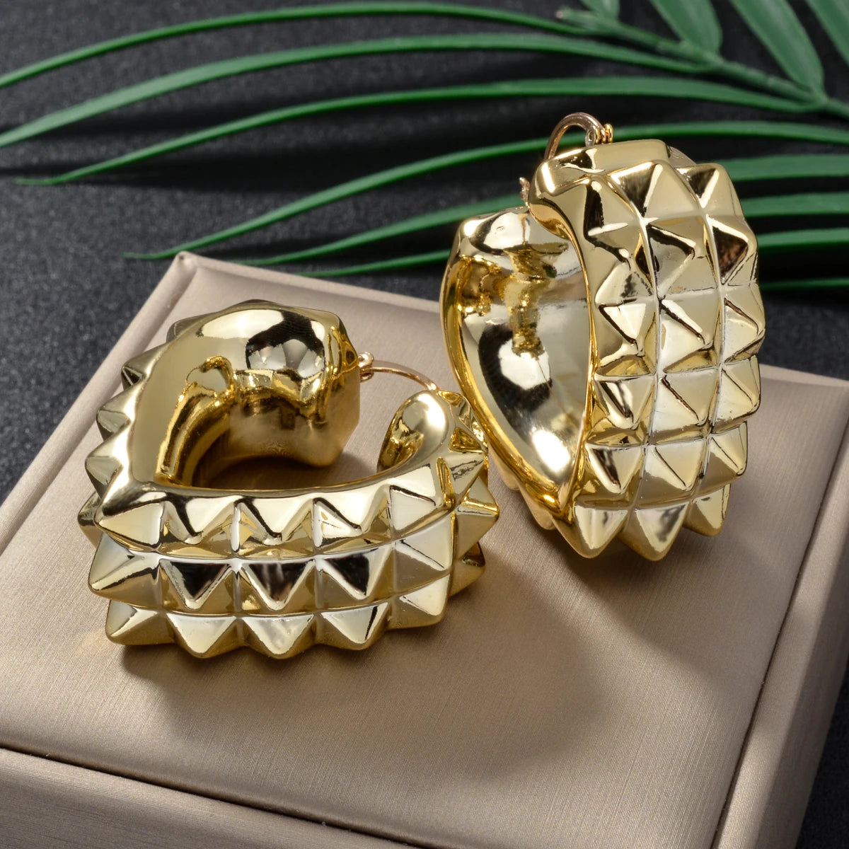 ZEADear Fashion Jewelry Sets Luxury Heart Gold Color Earrings Hoop Earring Women Female Birthday Gift Italian Cuban Turkey