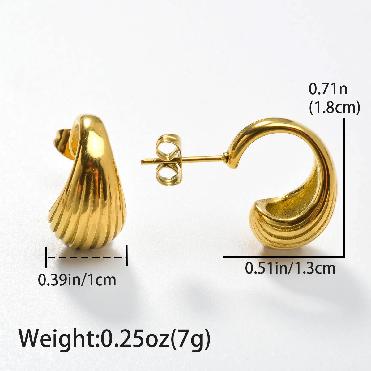 ZEADear Stainless Steel Earrings Good Quality Jewelry Gold Color Earring Women Birthday Gift Engagement Anniversary