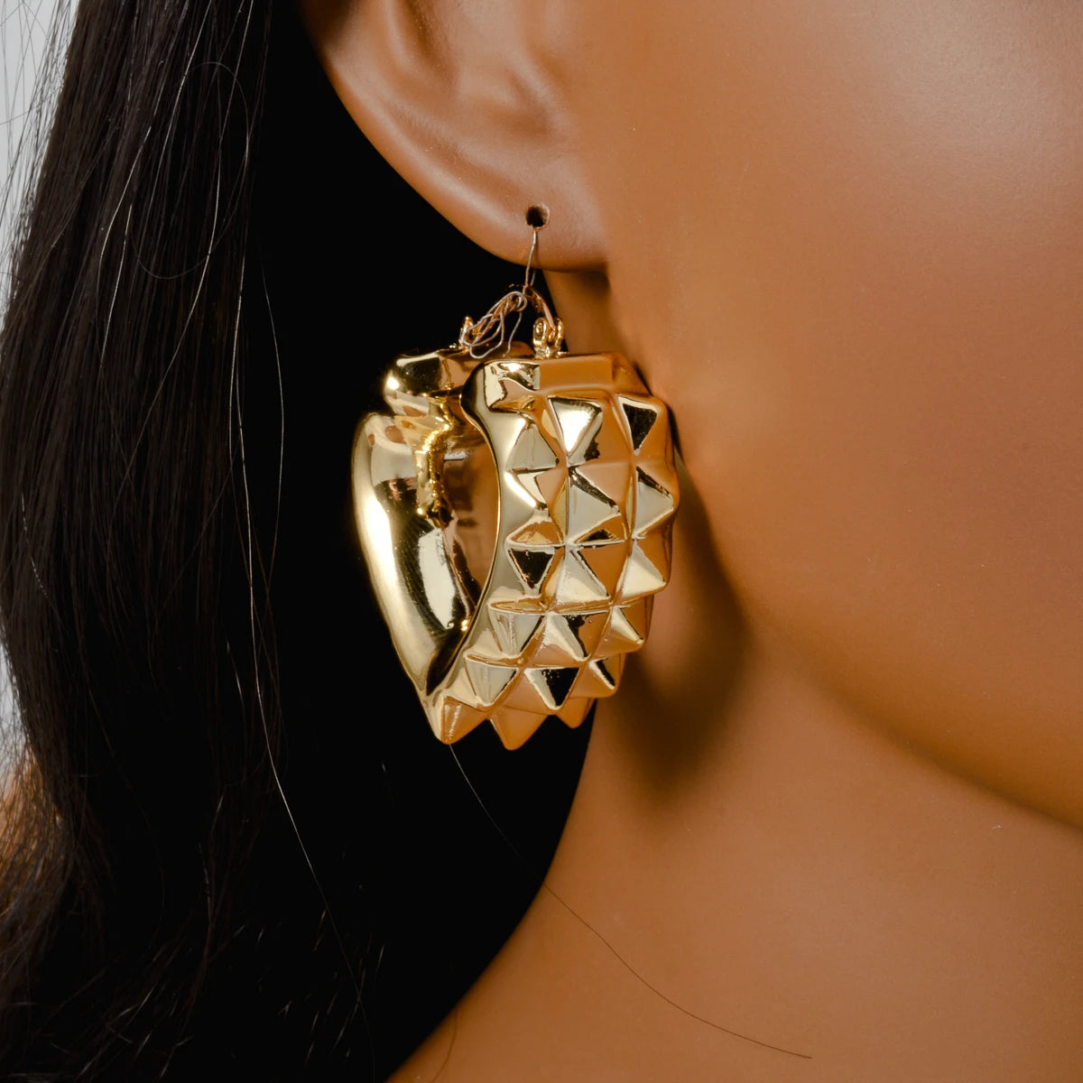 ZEADear Fashion Jewelry Sets Luxury Heart Gold Color Earrings Hoop Earring Women Female Birthday Gift Italian Cuban Turkey