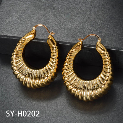 ZEADear Women's Earrings Trendy Jewelry Gold Color Earring New Luxury 2024 Wedding Ear Accessory Party