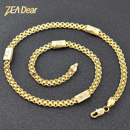 ZEA Dear Jewelry 2021 Romantic Jewelry Findings Heart Necklace Pendant For Women Link Chain Copper Necklaces For Birthday Party