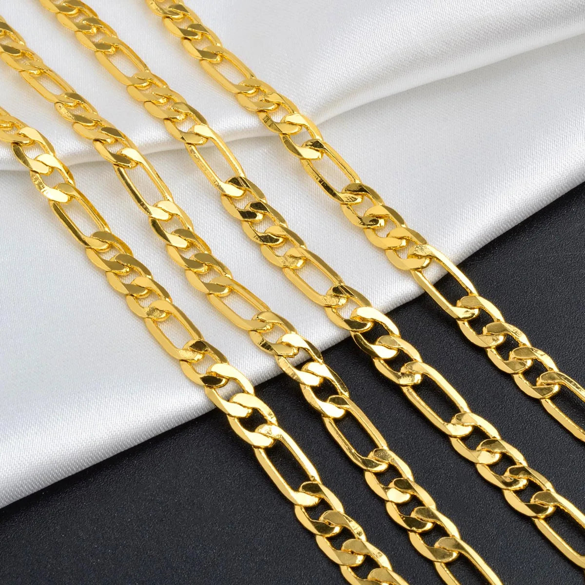 ZEADear Jewelry Cuban Link Chain Necklace Men Women Gold Color Basic Casual Chain Necklace Accessories Minimalist Jewellery Gift