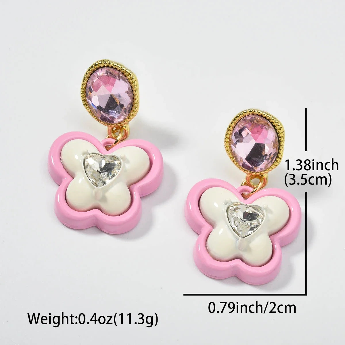 ZEADear Hot Sale Jewelry for Women Girls Gift Colorful Earrings Copper Metal Eardrop Daily Accessories Luxury Wholesale