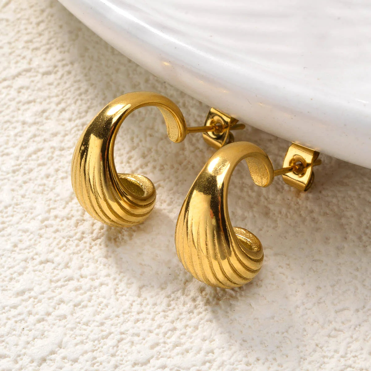 ZEADear Stainless Steel Earrings Good Quality Jewelry Gold Color Earring Women Birthday Gift Engagement Anniversary