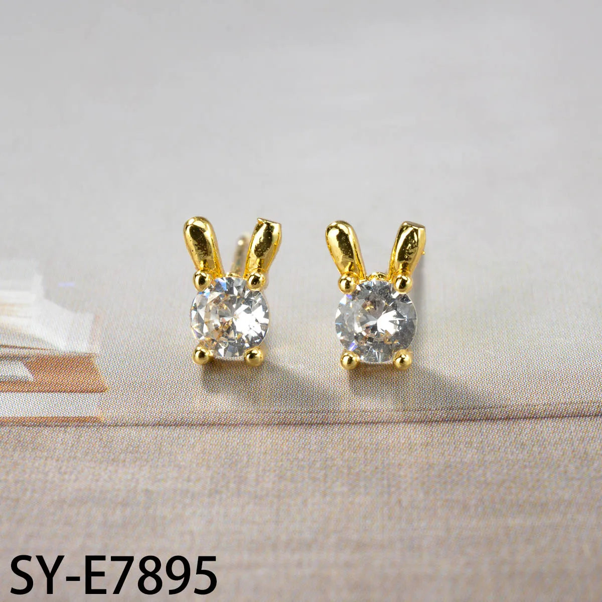 ZEADear Fashion Jewelry Dubai Zircon High Quality 18k Gold Plated Earrings Women Butterfly Ear Accessories Engagement
