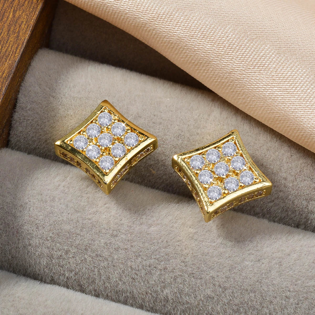 ZEADear Light Earrings Zircon Accessories Trend Jewelry Women Female Shiny Ornaments Wedding Engagement Anniversary Luxury