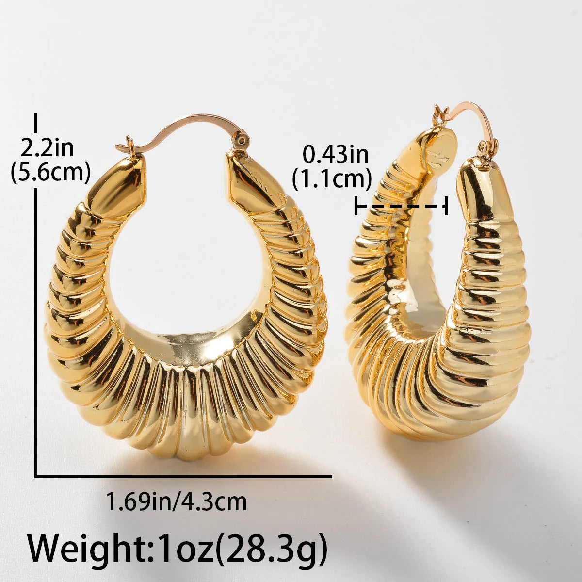 ZEADear Women's Earrings Trendy Jewelry Gold Color Earring New Luxury 2024 Wedding Ear Accessory Party