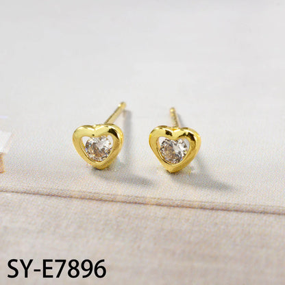 ZEADear Fashion Jewelry Dubai Zircon High Quality 18k Gold Plated Earrings Women Butterfly Ear Accessories Engagement