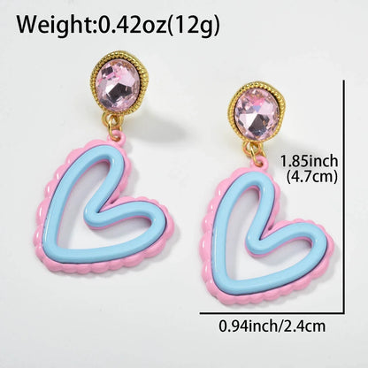 ZEADear Hot Sale Jewelry for Women Girls Gift Colorful Earrings Copper Metal Eardrop Daily Accessories Luxury Wholesale