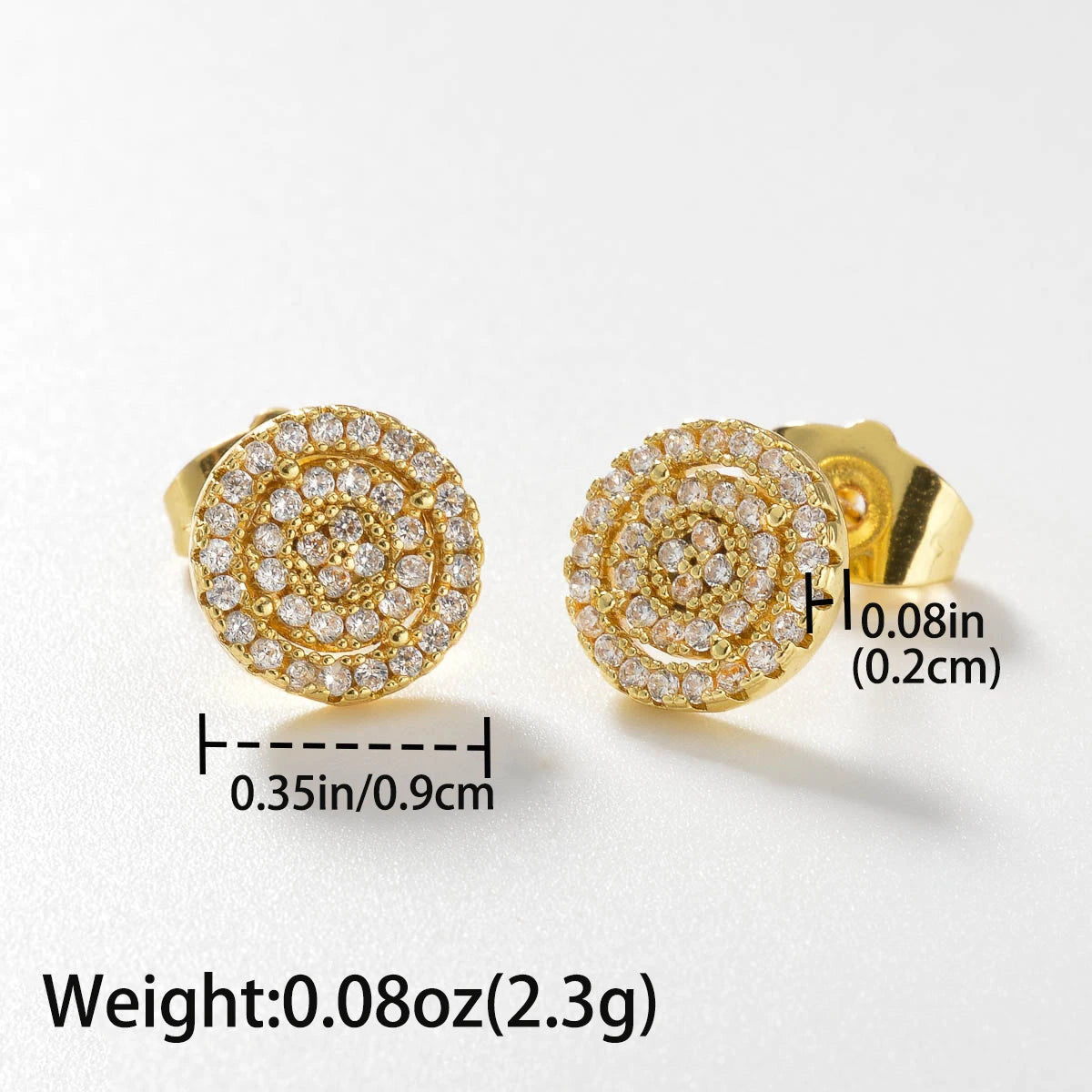 ZEADear High Quality 18k Gold Plated Jewelry Wedding Earrings Birthday Gift New Luxury 2024 Engagement Anniversary