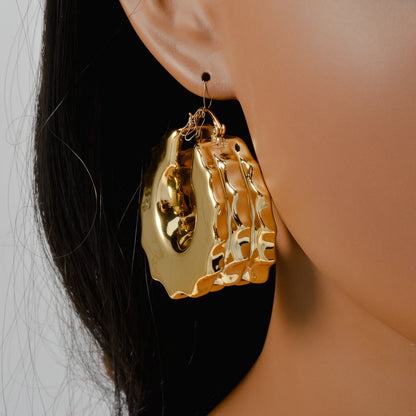 ZEADear Hoop Earrings Girl's Gift Gold Plated Jewelry Sets Italian Ornaments Fashion Luxury Women Party Daily Wear African