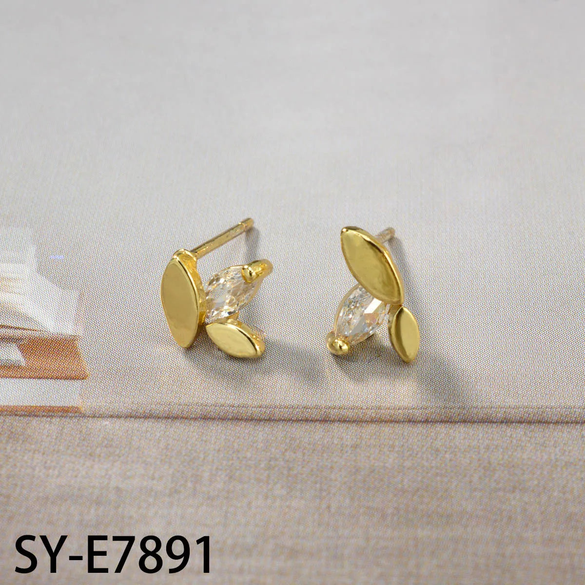 ZEADear Fashion Jewelry Dubai Zircon High Quality 18k Gold Plated Earrings Women Butterfly Ear Accessories Engagement