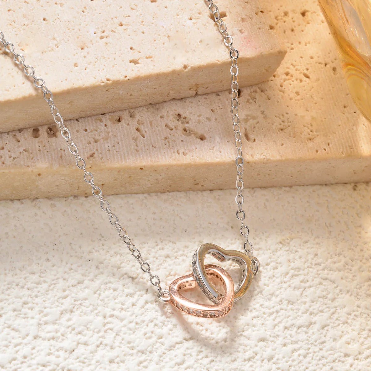 Heart-shaped Pendant Necklace Silver Color Fashionable Jewelry Necklace Neck Chain Couples Daily Wear Accessories Gifts