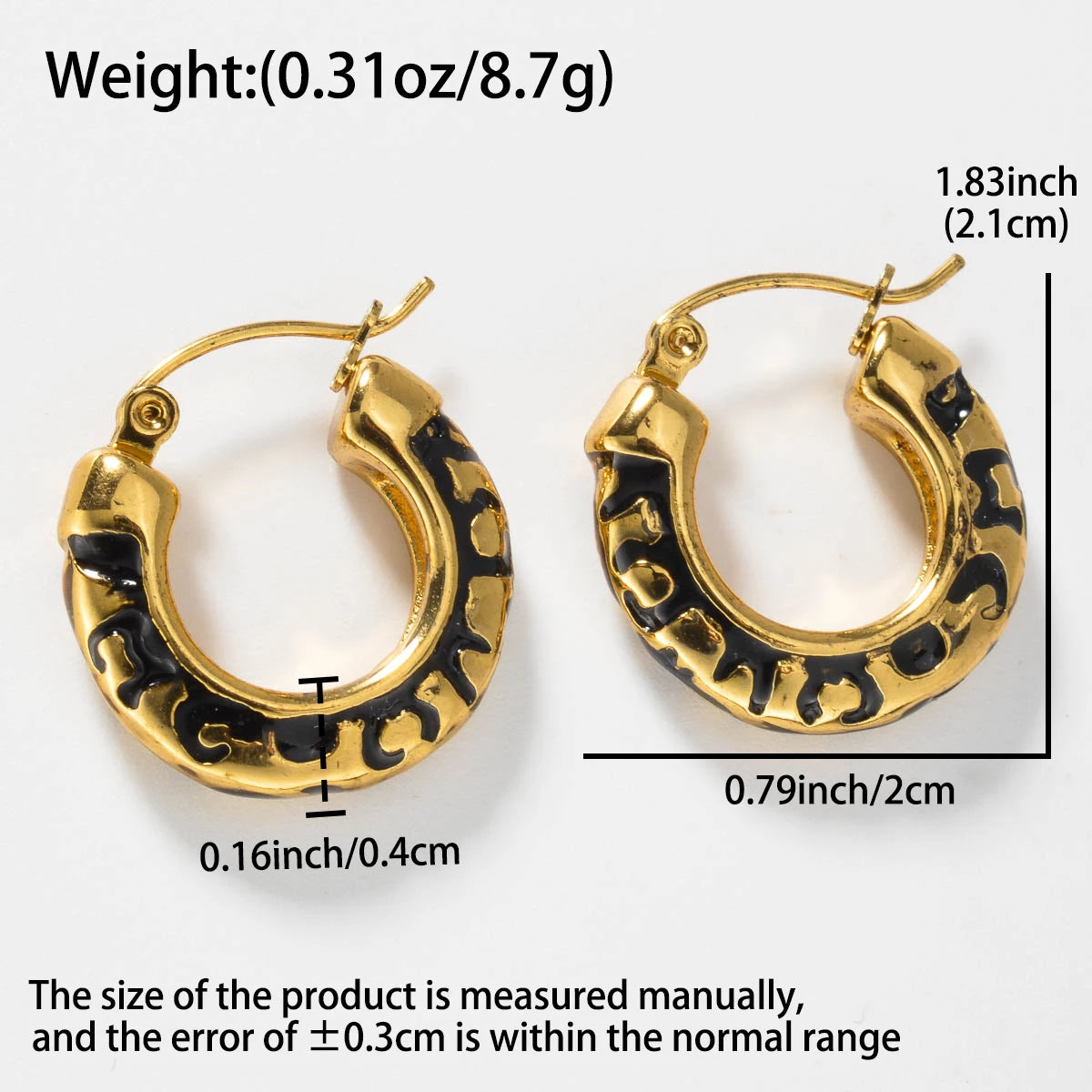 Stainless Steel hoop Earrings Women Cool fashion Jewelry Accessories Perfect Gift for Friends Earrings Wholesale