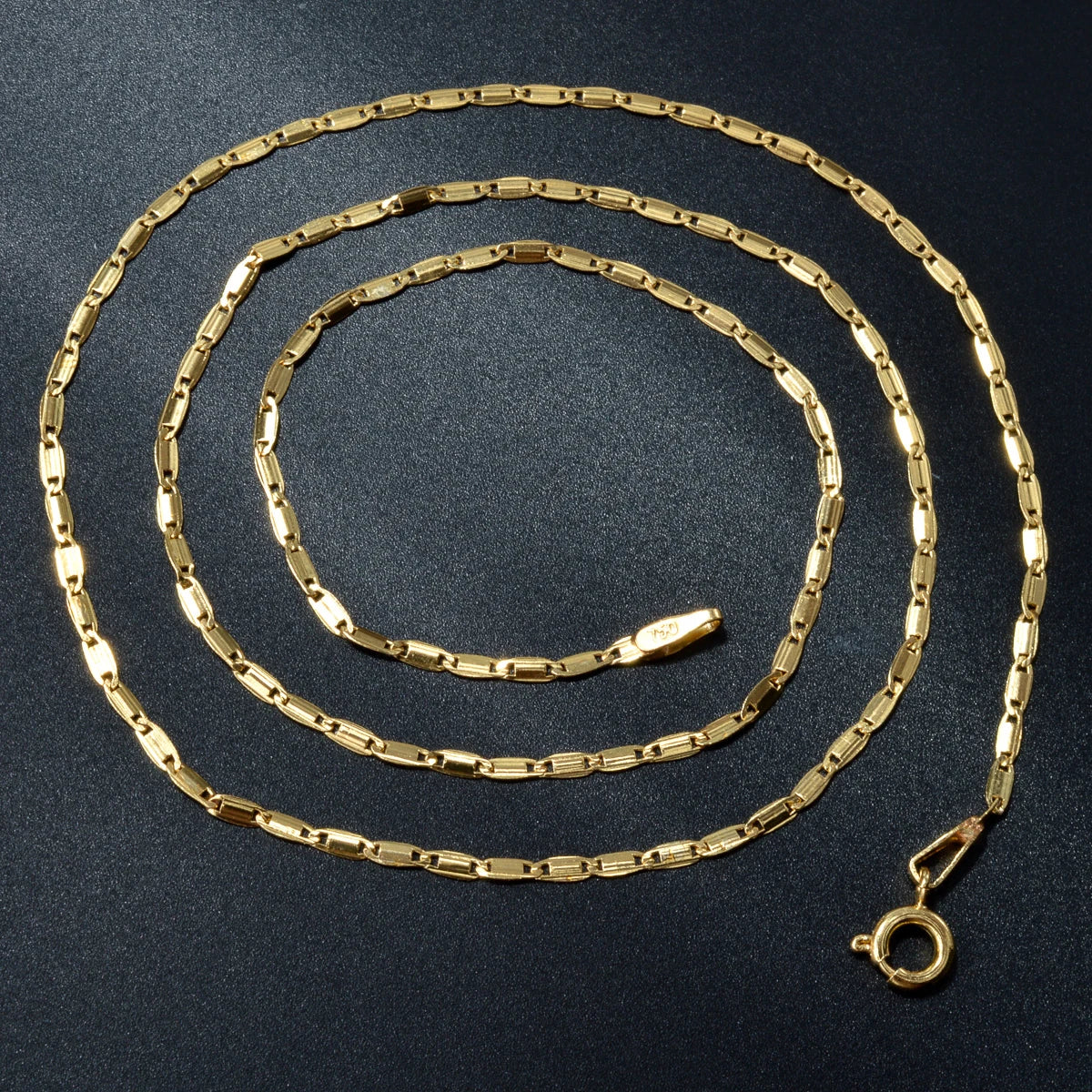 ZEADear Jewelry Thin Link Chain Necklace Men Women Copper Exquisite Gold Color Chain Necklace Accessories Metal Jewellery Gift