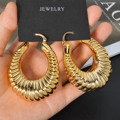ZEADear Women's Earrings Trendy Jewelry Gold Color Earring New Luxury 2024 Wedding Ear Accessory Party
