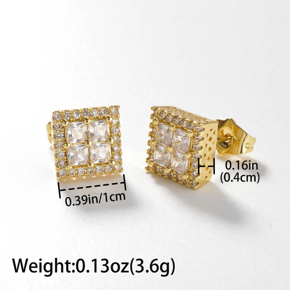 ZEADear High Quality 18k Gold Plated Jewelry Wedding Earrings Birthday Gift New Luxury 2024 Engagement Anniversary