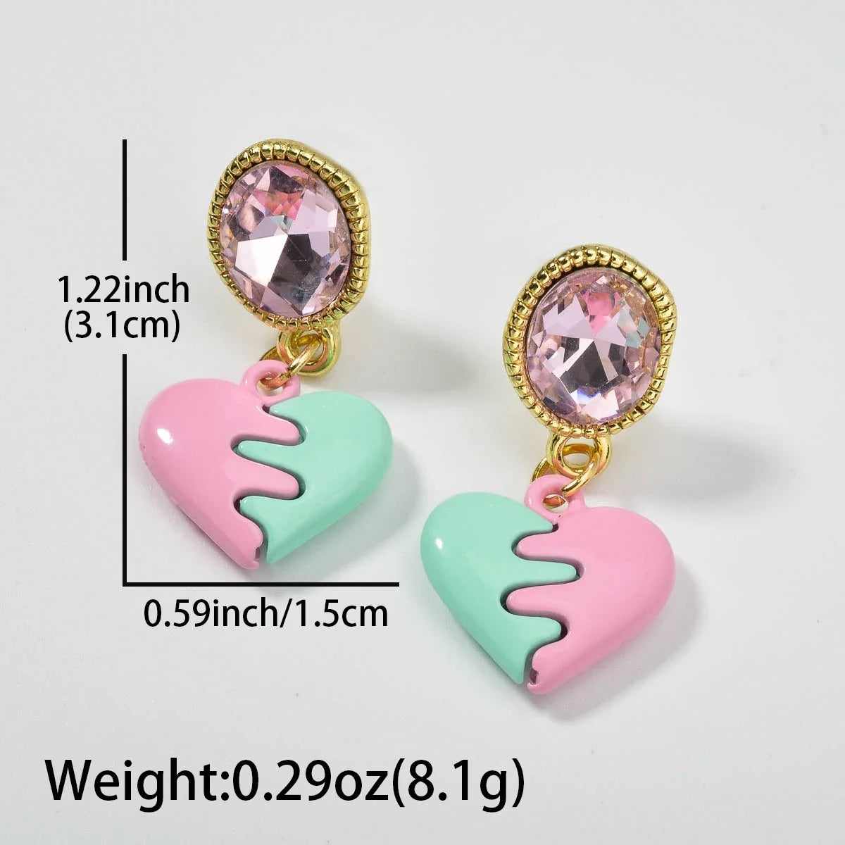 ZEADear Hot Sale Jewelry for Women Girls Gift Colorful Earrings Copper Metal Eardrop Daily Accessories Luxury Wholesale