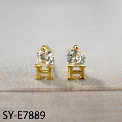 ZEADear Fashion Jewelry Dubai Zircon High Quality 18k Gold Plated Earrings Women Butterfly Ear Accessories Engagement