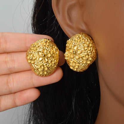 ZEADear Flower Earrings Irregular Ornaments Gold Color Jewelry Sets Bridal Accessories Wedding Engagement Anniversary
