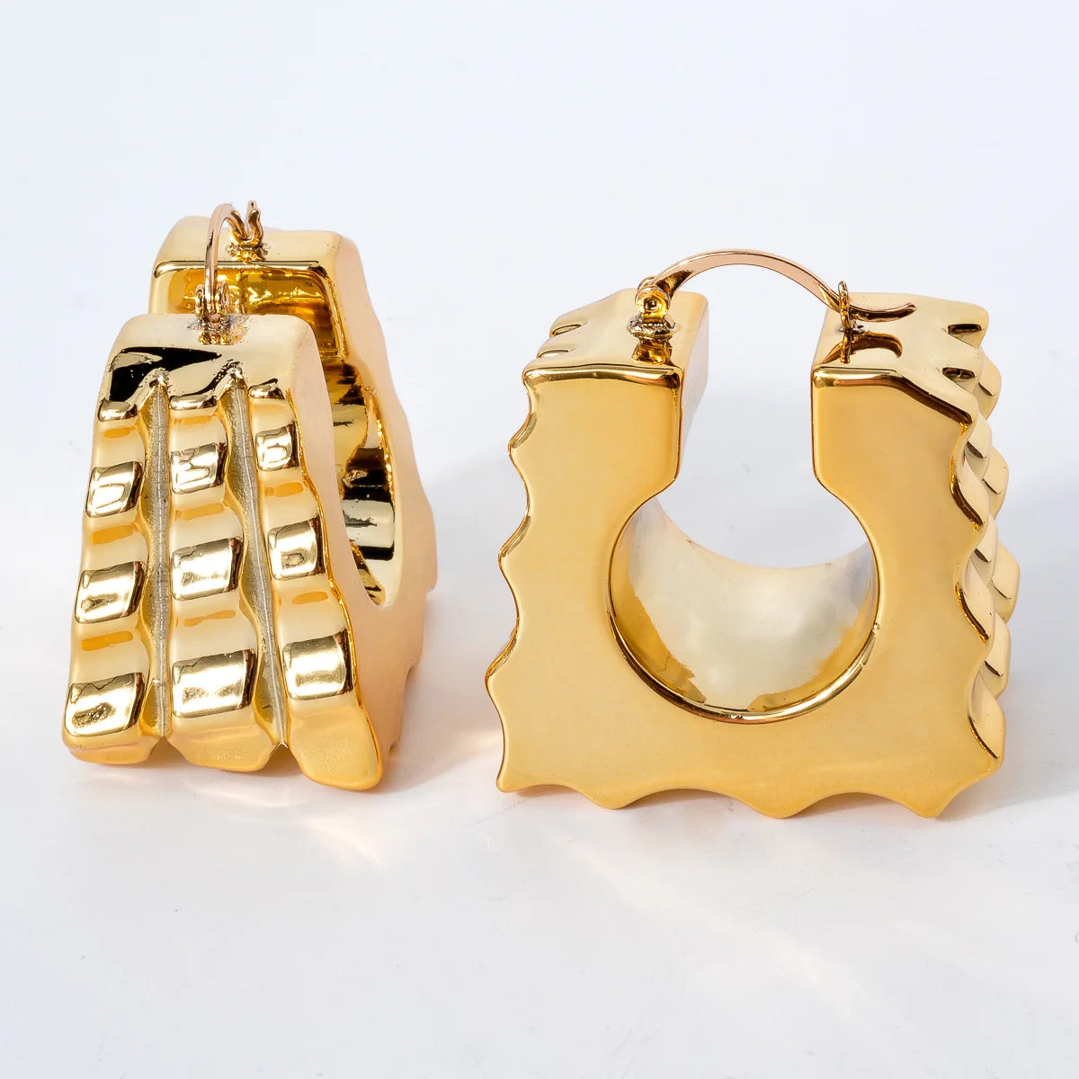 ZeaDear Jewelry Dubai Smooth Chunky Big Earrings Fashion Statements African Hanging Earring For Women Luxury Dinner Jewellery