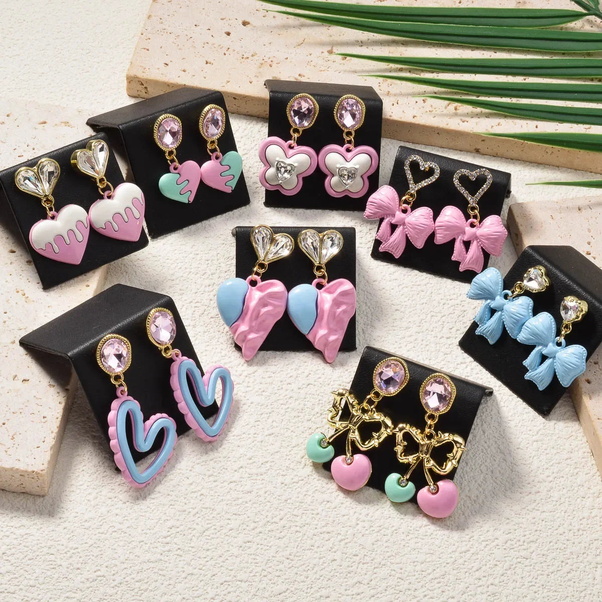 ZEADear Hot Sale Jewelry for Women Girls Gift Colorful Earrings Copper Metal Eardrop Daily Accessories Luxury Wholesale