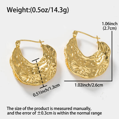Stainless Steel hoop Earrings Women Cool fashion Jewelry Accessories Perfect Gift for Friends Earrings Wholesale
