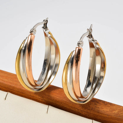 ZEADear Oval Earrings Set New Style Earring for Women Punk Accessory Engagement Anniversary