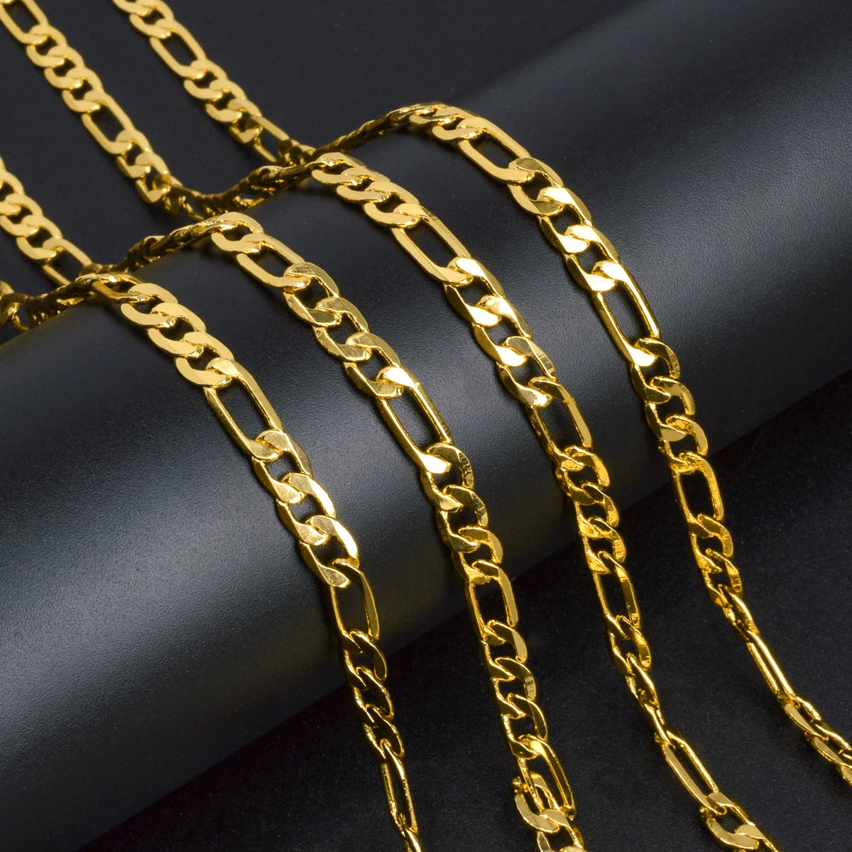 ZEADear Jewelry Cuban Link Chain Necklace Men Women Gold Color Basic Casual Chain Necklace Accessories Minimalist Jewellery Gift