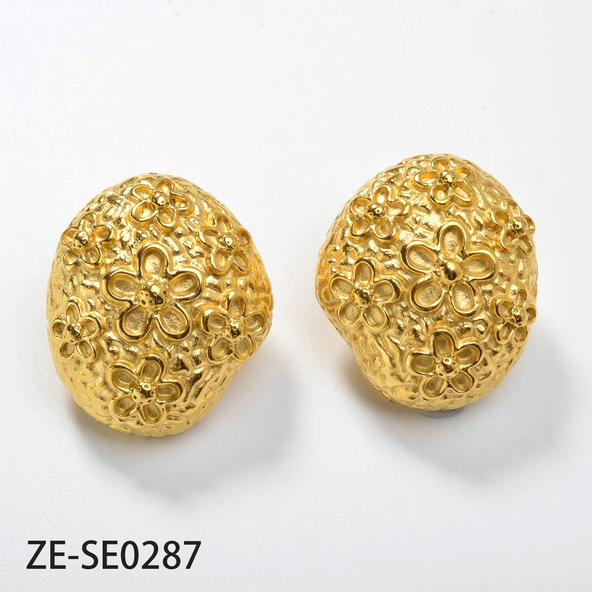 ZEADear Flower Earrings Irregular Ornaments Gold Color Jewelry Sets Bridal Accessories Wedding Engagement Anniversary