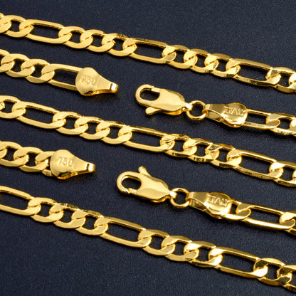 ZEADear Jewelry Cuban Link Chain Necklace Men Women Gold Color Basic Casual Chain Necklace Accessories Minimalist Jewellery Gift