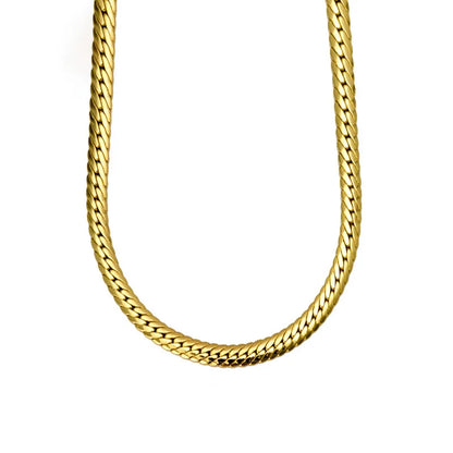 ZEADear Jewelry 18K Gold Plated Dubai Chain Necklace For Men Women 2023 New Hiphop Punk Twist Neck Chain Accessaries Party Gift