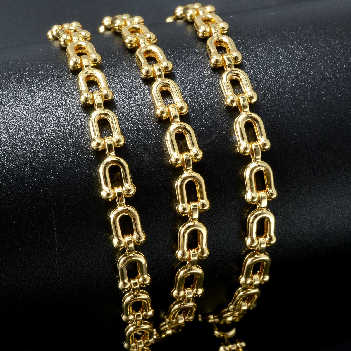 ZEA Dear Jewelry Classic U Shape Chain Hip Hop Punk Chunky Chain Choker Necklace Unisex Jewelry 45/50/55/60  Dropshipping