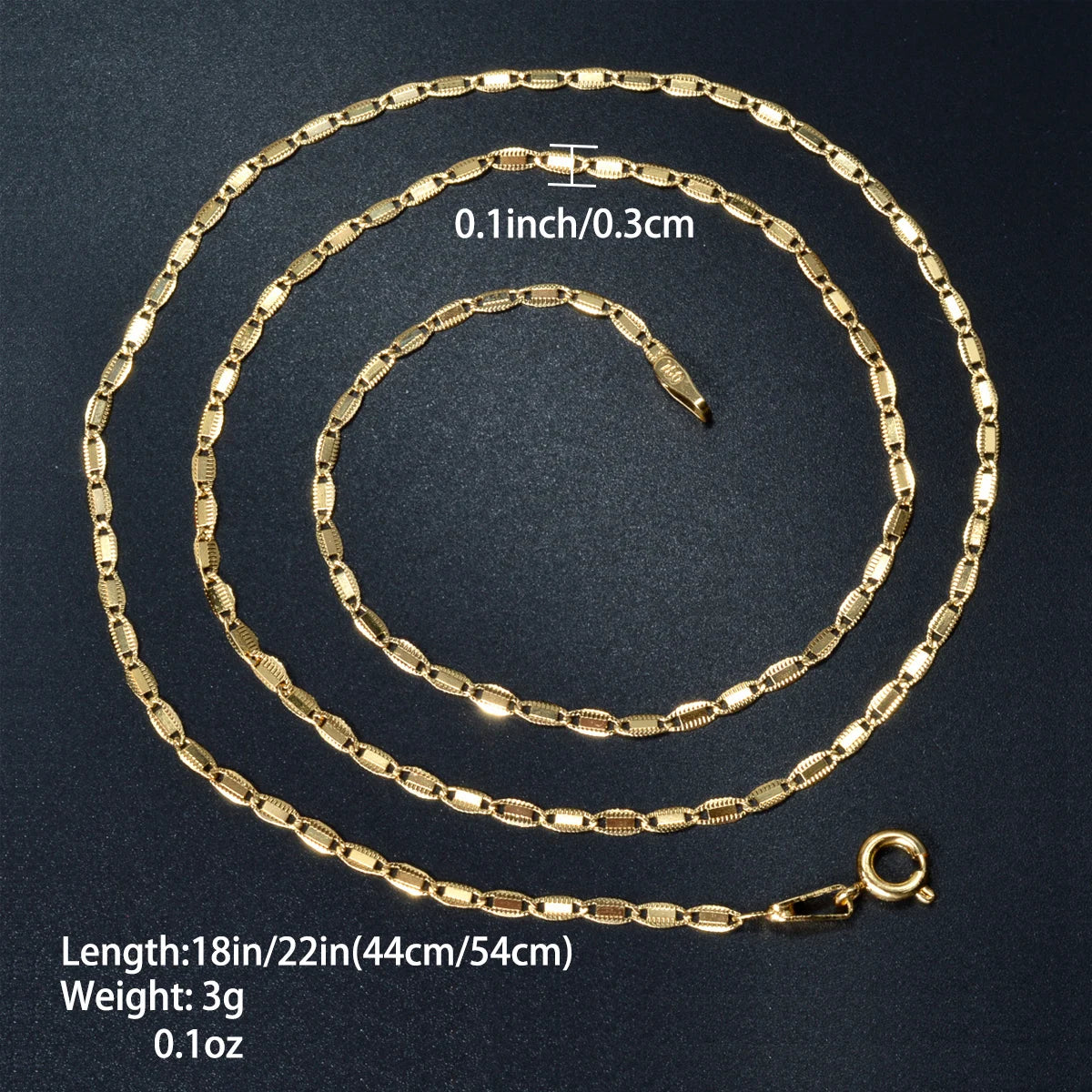 ZEADear Jewelry Thin Link Chain Necklace Men Women Copper Exquisite Gold Color Chain Necklace Accessories Metal Jewellery Gift