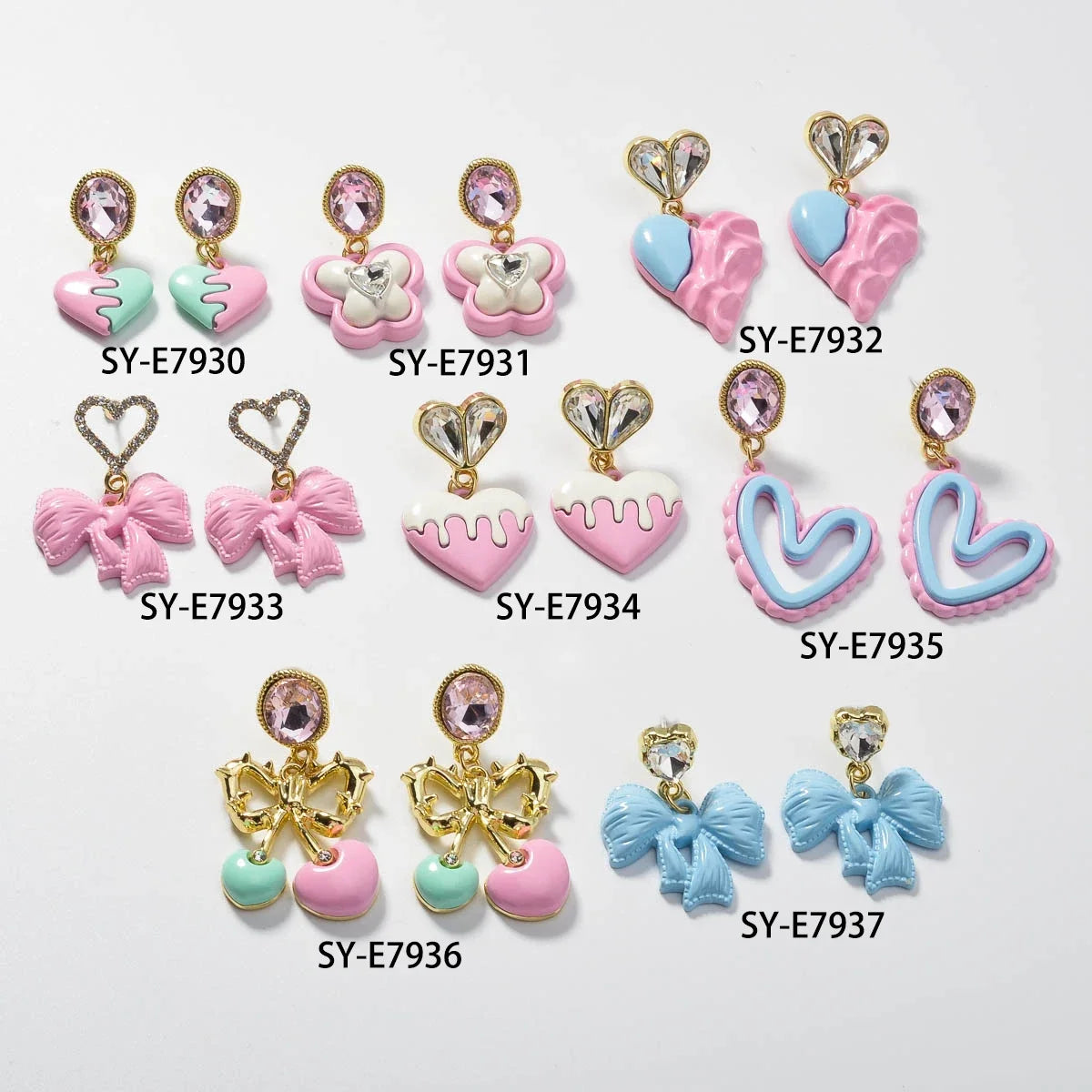 ZEADear Hot Sale Jewelry for Women Girls Gift Colorful Earrings Copper Metal Eardrop Daily Accessories Luxury Wholesale