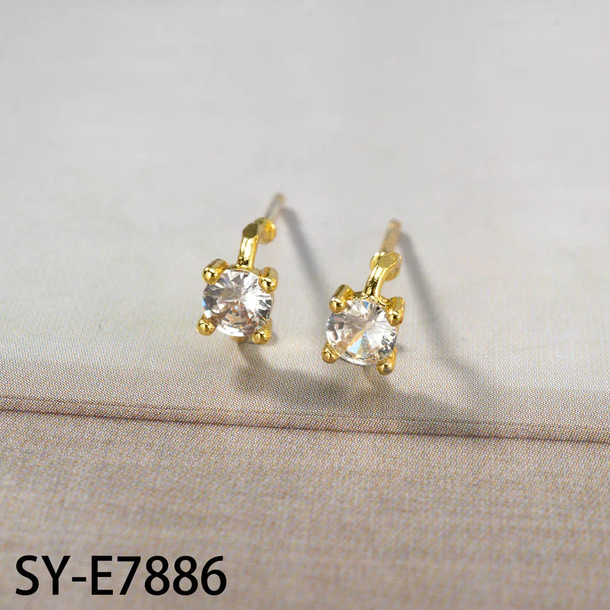 ZEADear Fashion Jewelry Dubai Zircon High Quality 18k Gold Plated Earrings Women Butterfly Ear Accessories Engagement