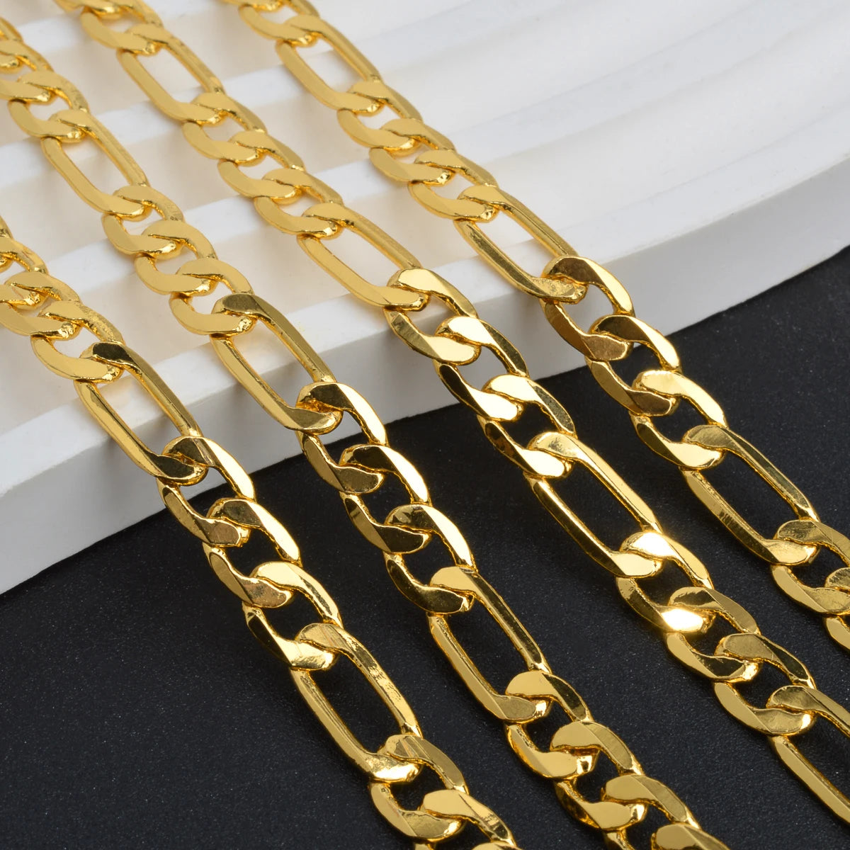 ZEADear Jewelry Cuban Link Chain Necklace Men Women Gold Color Basic Casual Chain Necklace Accessories Minimalist Jewellery Gift