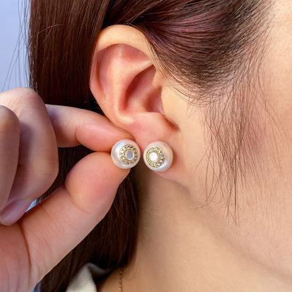Tiny Stainless Steel A-Z Zircon Stud Earring Bridesmaids Gift Alphabet Name Ear Piercing Women Metal Pierced DIY Jewelry