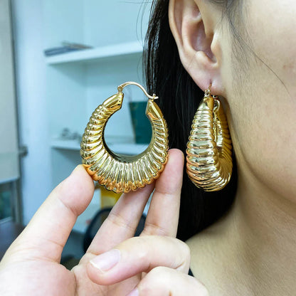 ZEADear Women's Earrings Trendy Jewelry Gold Color Earring New Luxury 2024 Wedding Ear Accessory Party