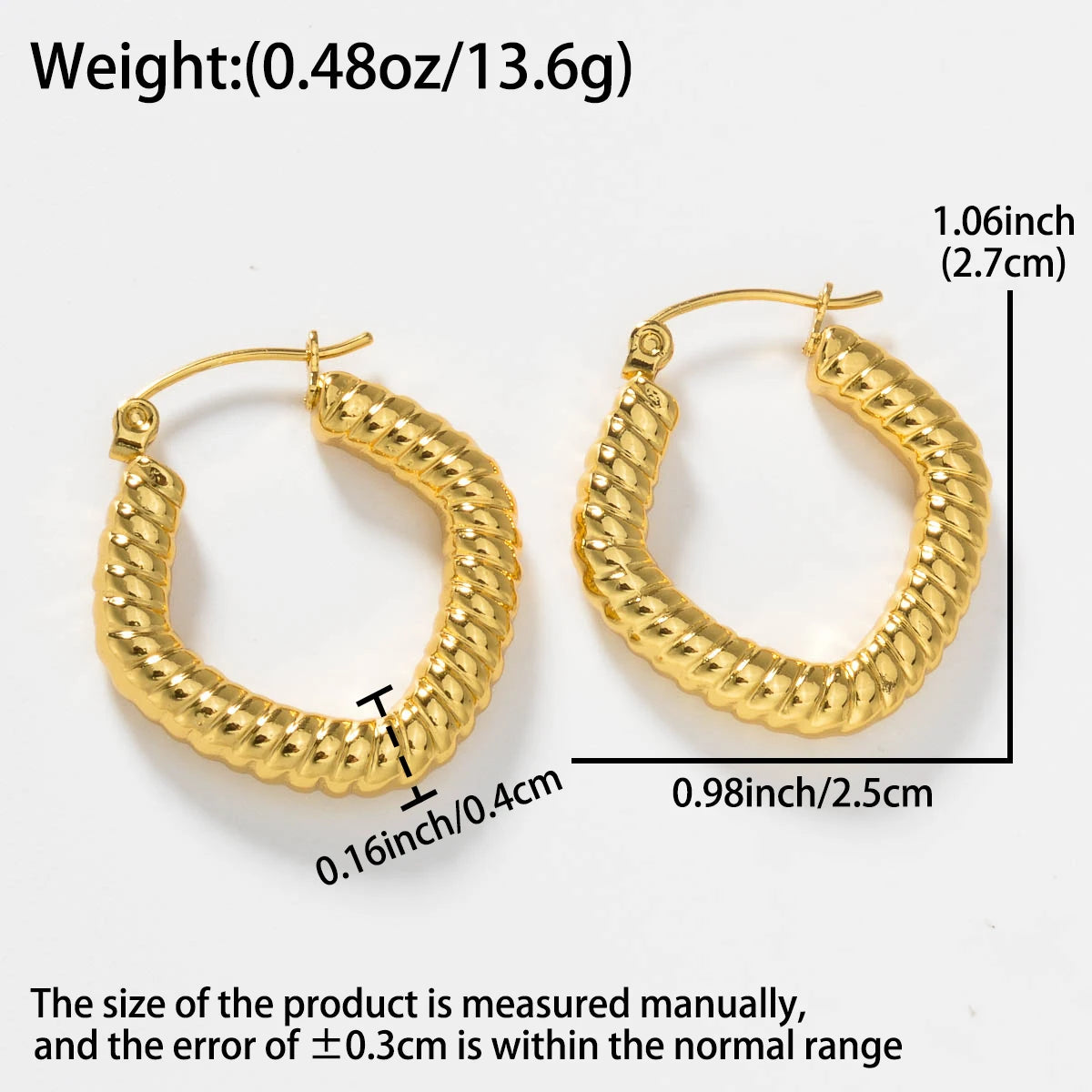 Stainless Steel hoop Earrings Women Cool fashion Jewelry Accessories Perfect Gift for Friends Earrings Wholesale