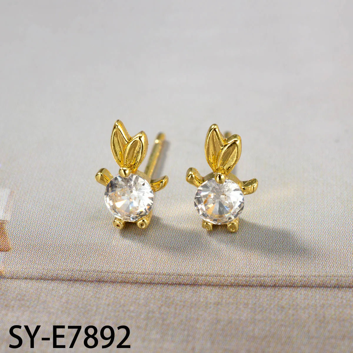 ZEADear Fashion Jewelry Dubai Zircon High Quality 18k Gold Plated Earrings Women Butterfly Ear Accessories Engagement